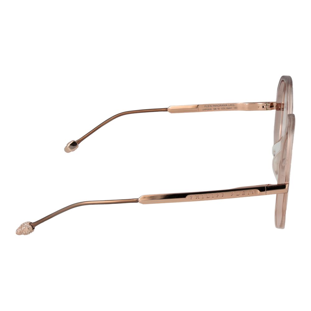 Philipp Plein Pink Cellulose Acetate Glasses Frames