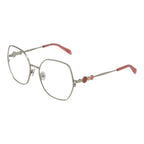 Emilio Pucci gray metal glasses frames with sleek design and clear lenses, stylish eyewear for a modern look.