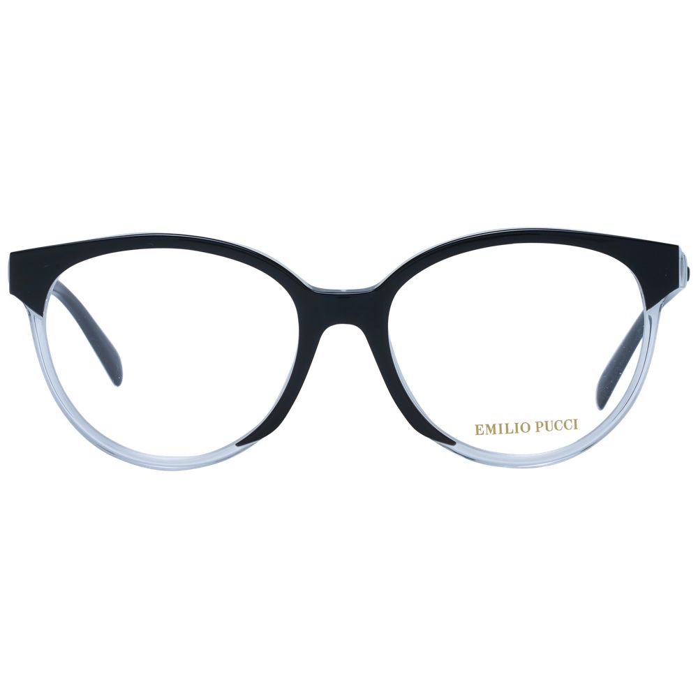 Emilio Pucci Black Plastic Glasses Frames