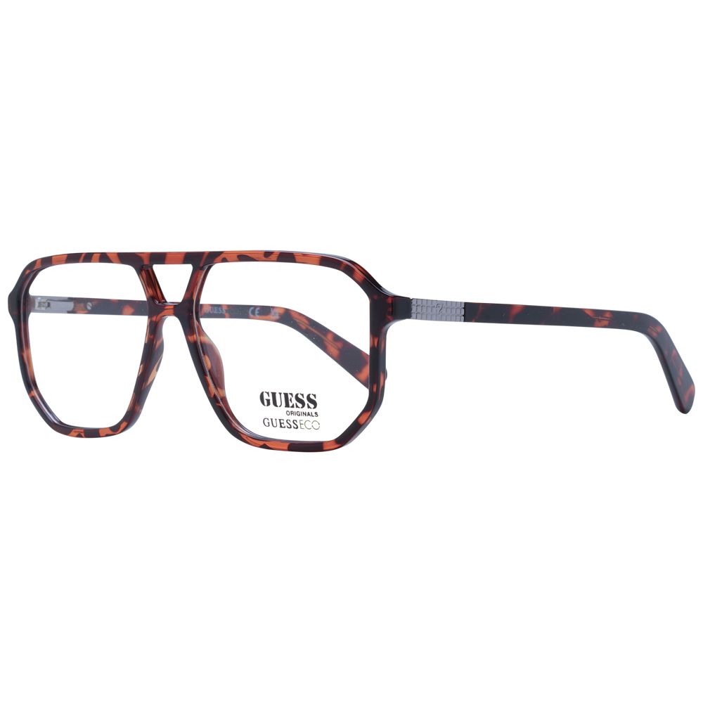 Guess Brown Unisex Glasses Frame