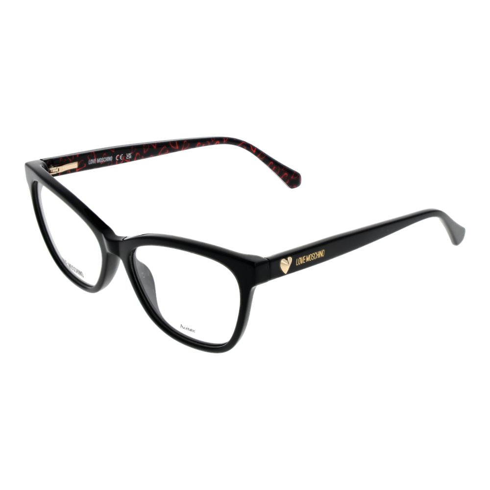 Love Moschino Black Women Glasses Frame