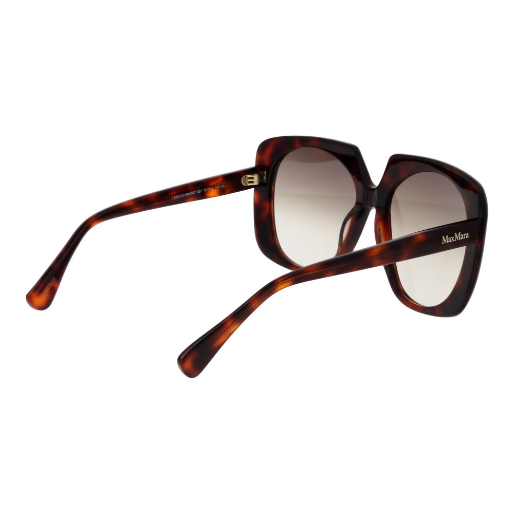 Max Mara Brown Women Sunglass Max Mara