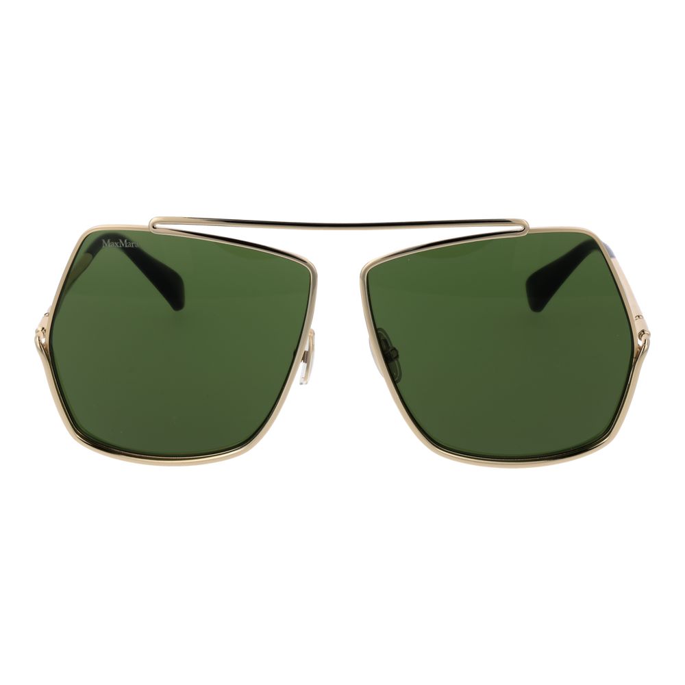 Max Mara Gold Women Sunglass