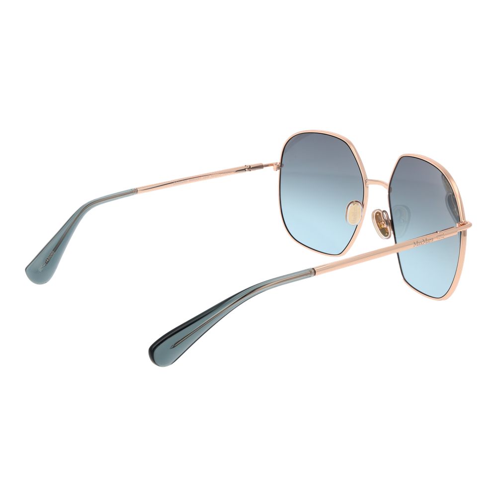Max Mara Rose Gold Women Sunglass