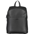 Calvin Klein Nero polyester men's backpack with adjustable straps and multiple compartments, stylish and functional for everyday use.