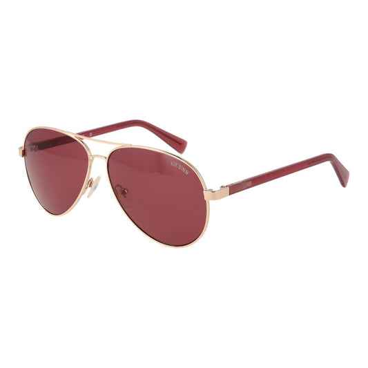 Guess Gold Unisex Sunglass