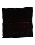 Dolce & Gabbana Black Red Viscose Square Men Foulard Scarf - Eljoys Fashion 