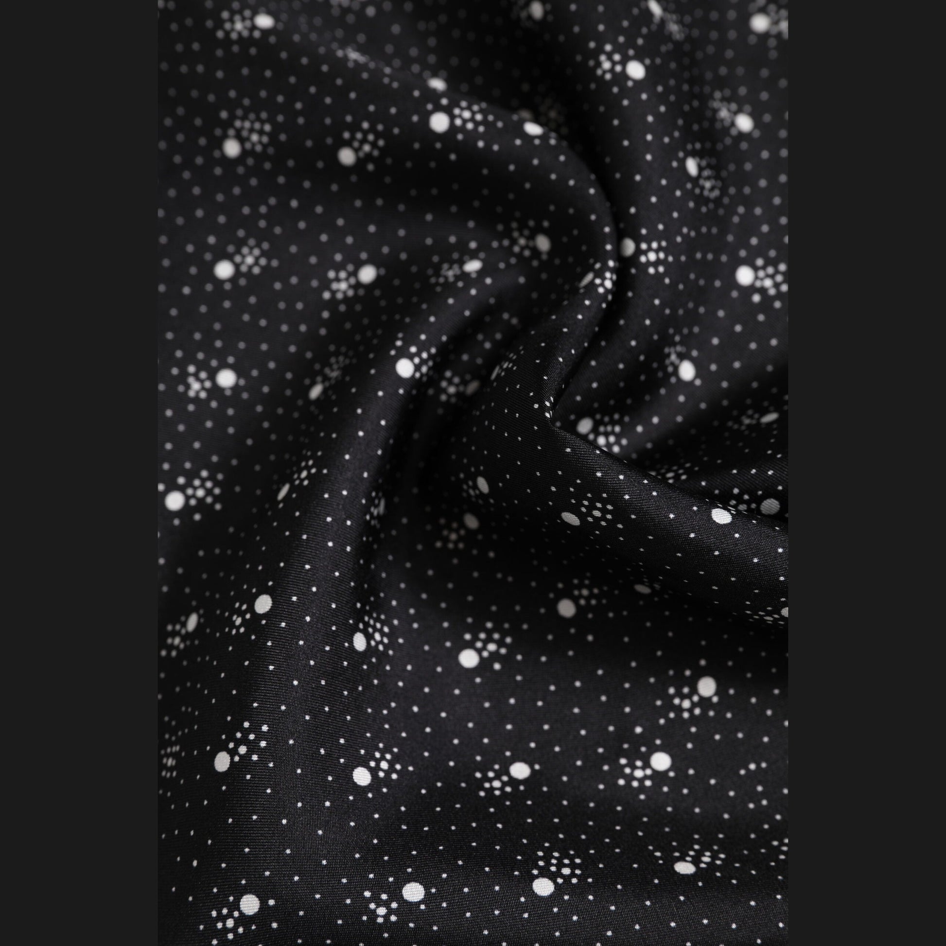 Dolce & Gabbana Black White Printed Square Men Foulard Scarf