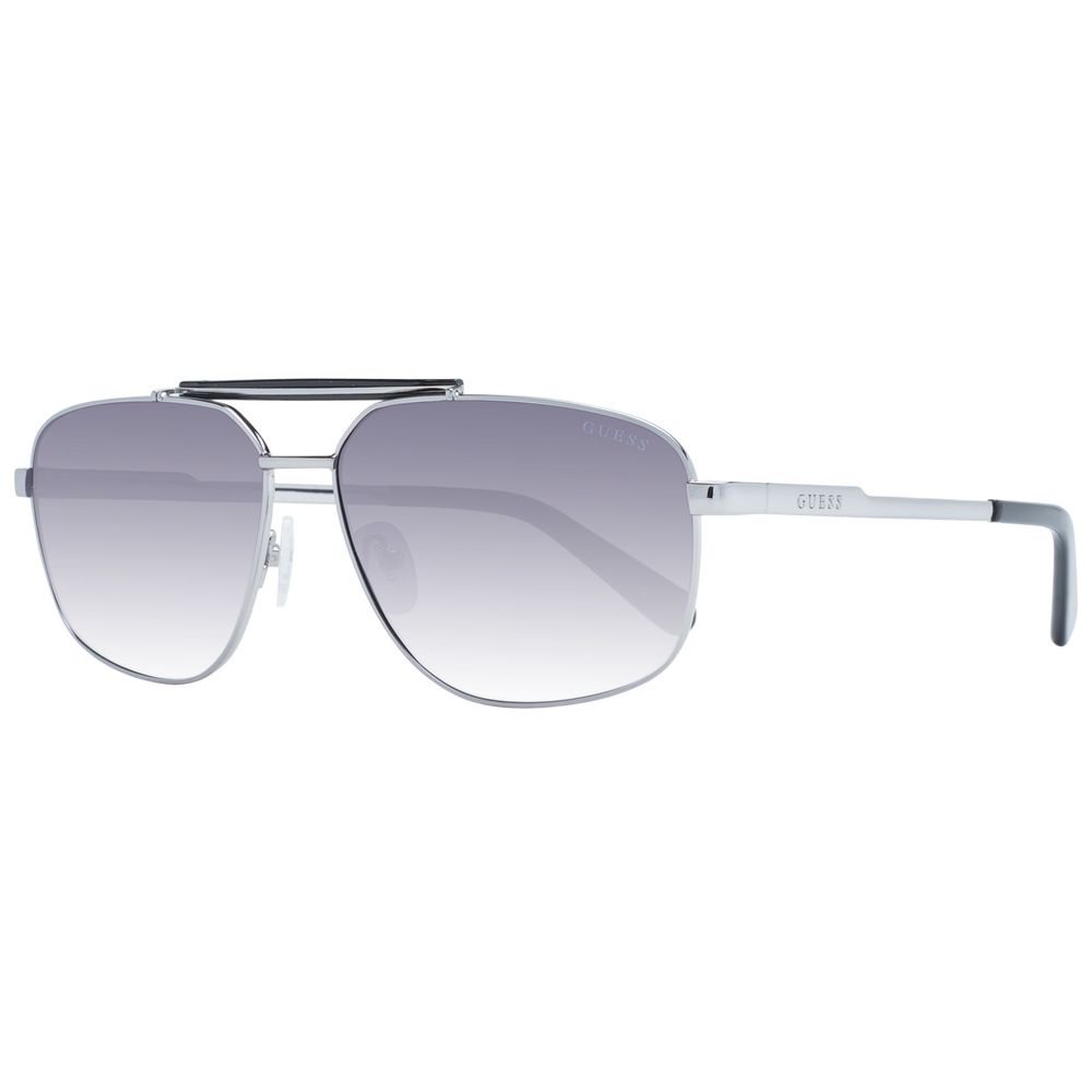 Guess Silver Men Sunglass