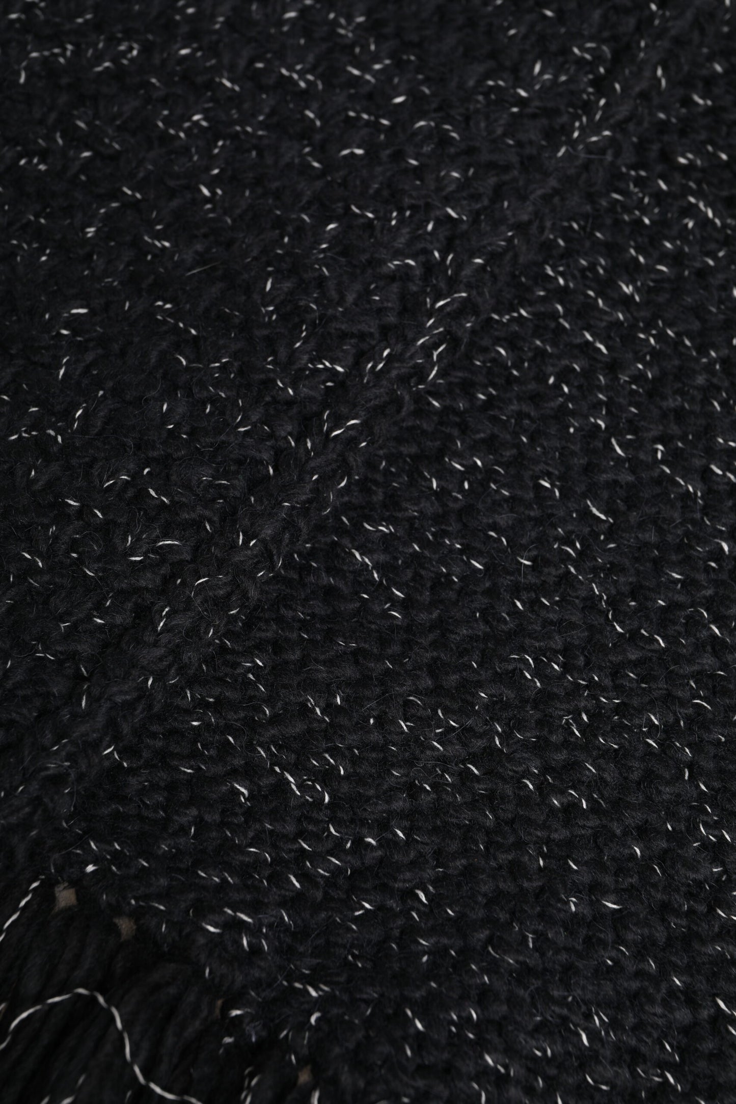 Dolce & Gabbana Black Cashmere Neck Warmer Wrap Shawl Scarf Dolce & Gabbana