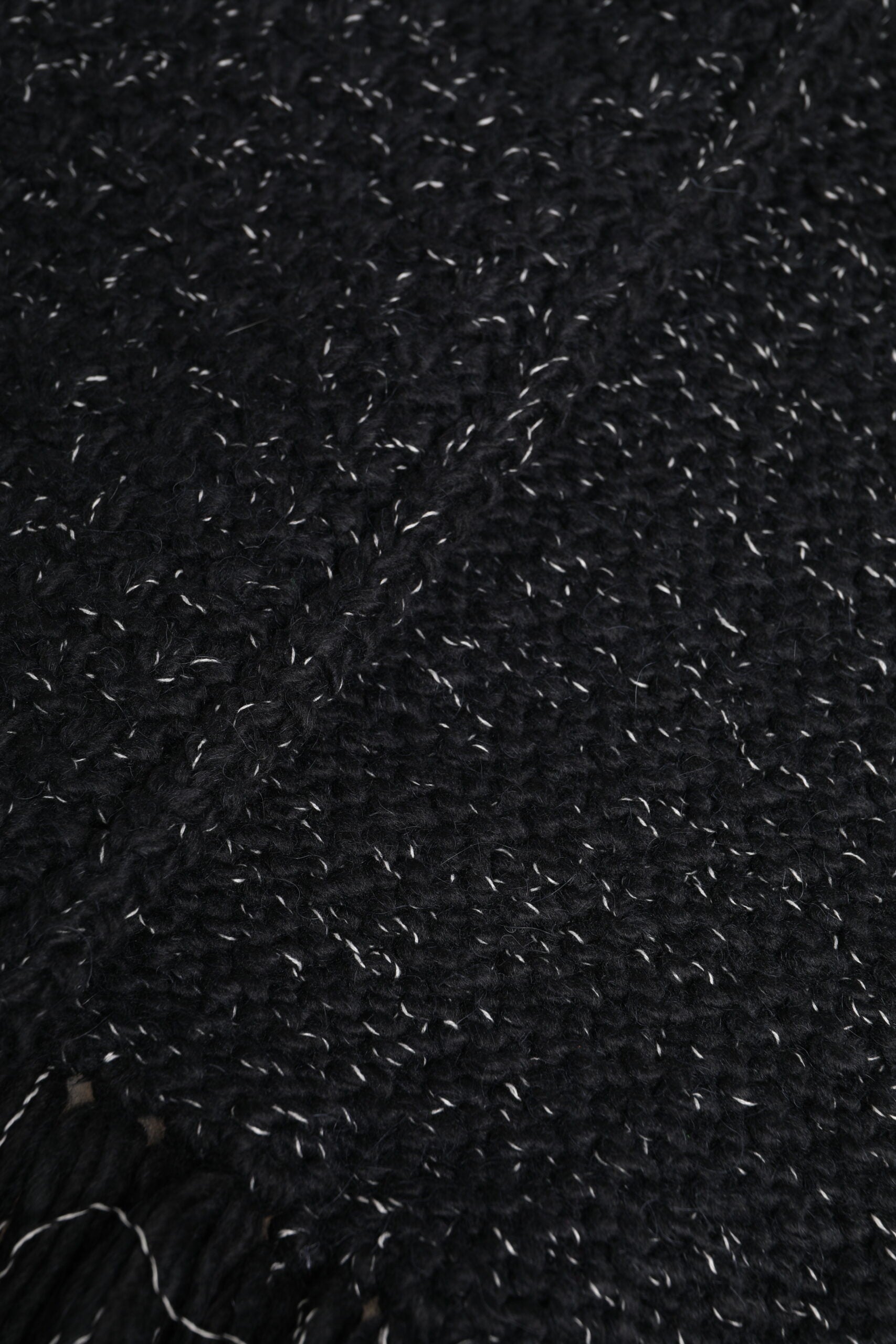 Dolce & Gabbana Black Cashmere Neck Warmer Wrap Shawl Scarf Dolce & Gabbana