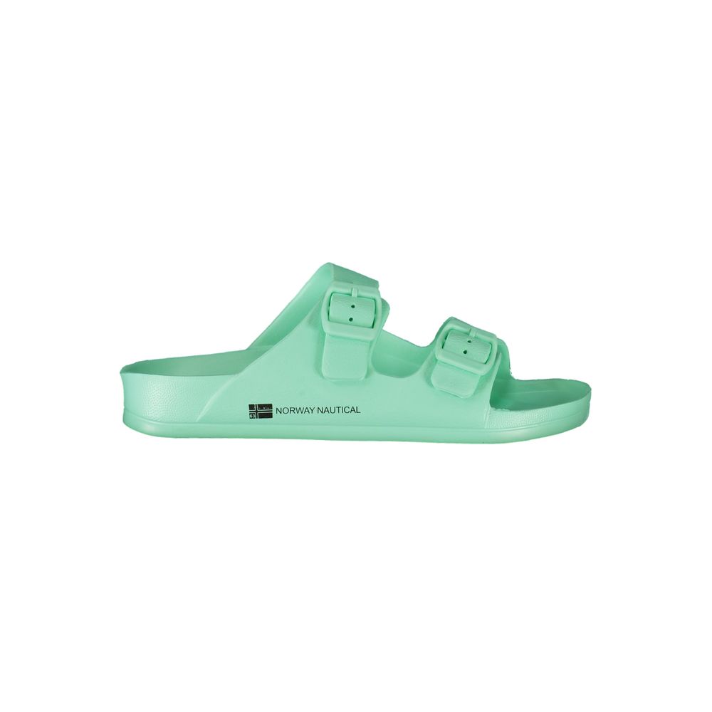 Norway 1963 Verde Plastica Women Slipper Norway 1963