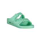 Norway 1963 Verde Plastica Women Slipper Norway 1963