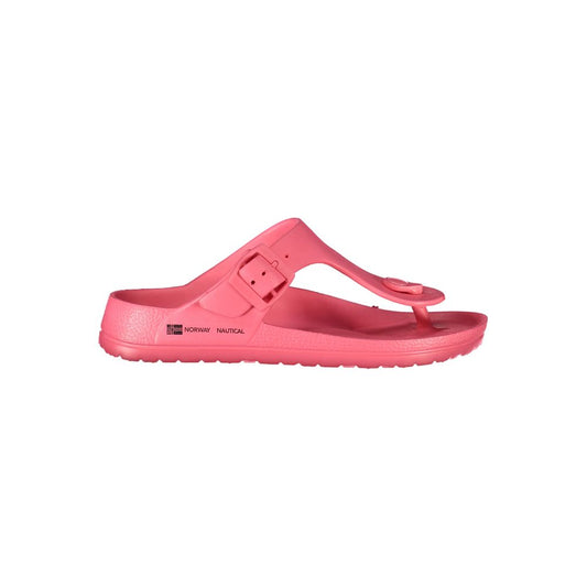 Norway 1963 Pink Plastic Women Sandal Norway 1963