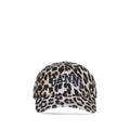 Ganni Multicolor Cotton Cap Baseball Hat