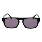 Web black acetate sunglasses with round frames and tinted lenses, stylish and lightweight for everyday wear.