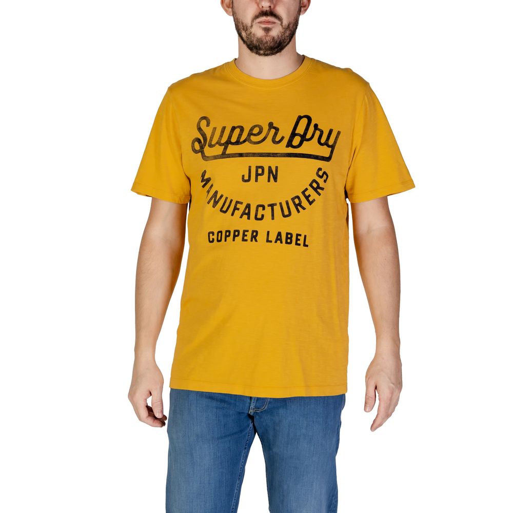 Superdry Orange Cotton T-Shirt Superdry