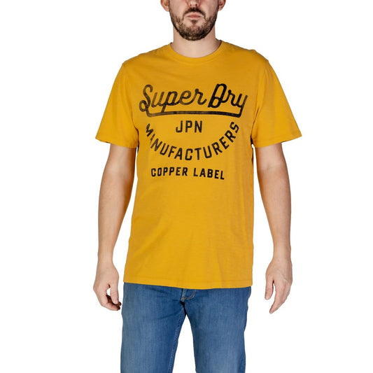 Superdry Orange Cotton T-Shirt Superdry