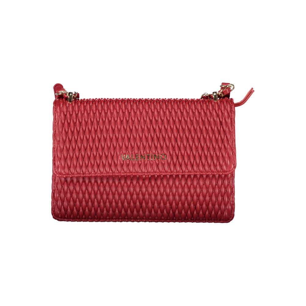 Mario Valentino Red Polyurethane Women Shoulder Bag