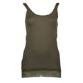 Silvian Heach Verde Cotton Women T-Shirt Silvian Heach