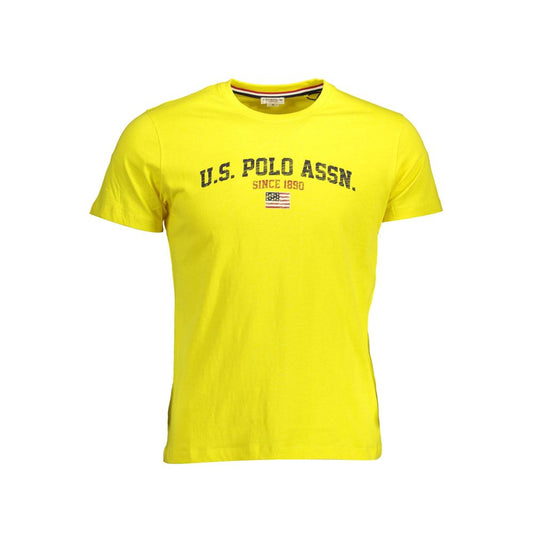 U.S. POLO ASSN. Yellow Cotton T-Shirt U.S. POLO ASSN.