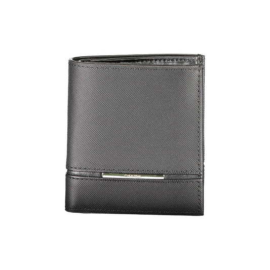 Calvin Klein Black Leather Wallet Calvin Klein