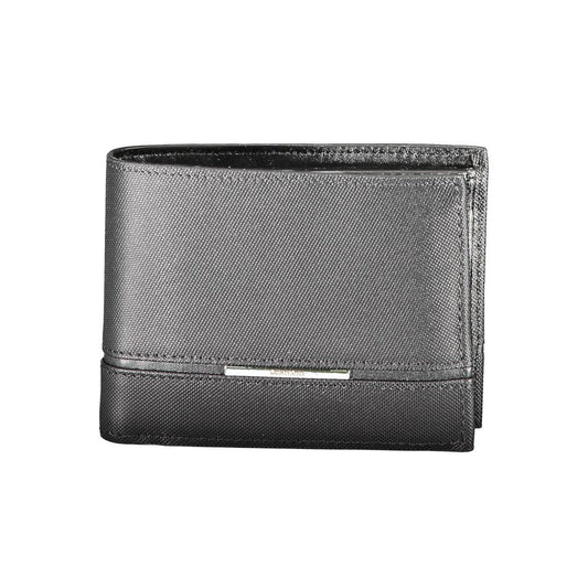 Calvin Klein Black Leather Wallet Calvin Klein