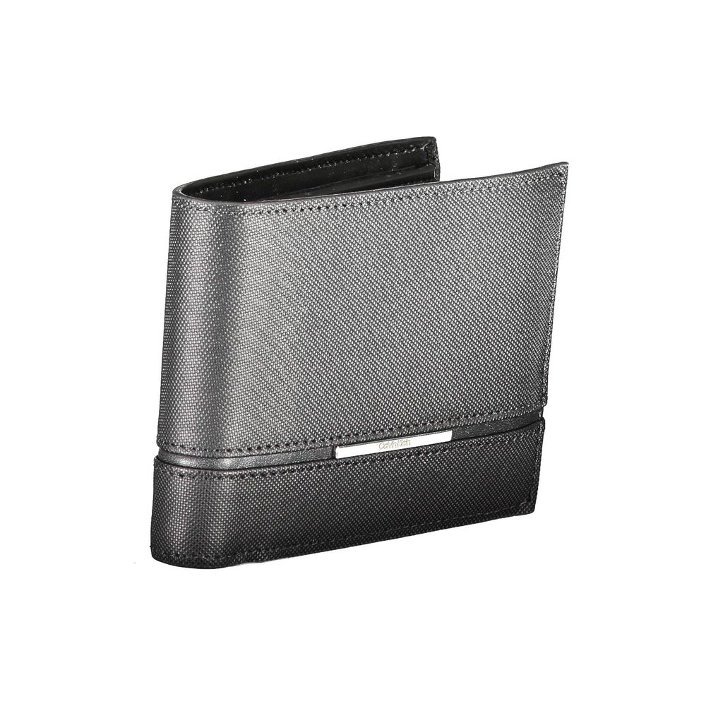 Calvin Klein Black Leather Wallet Calvin Klein