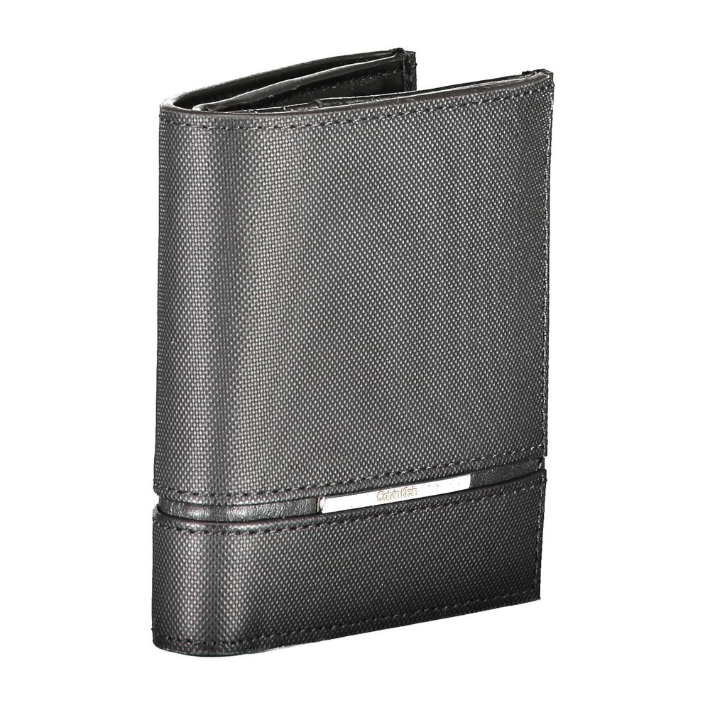 Calvin Klein Black Leather Wallet Calvin Klein