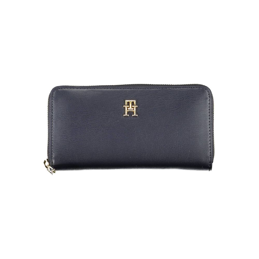 Tommy Hilfiger Blue Polyethylene Wallet Tommy Hilfiger