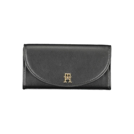 Tommy Hilfiger Black Polyethylene Wallet Tommy Hilfiger