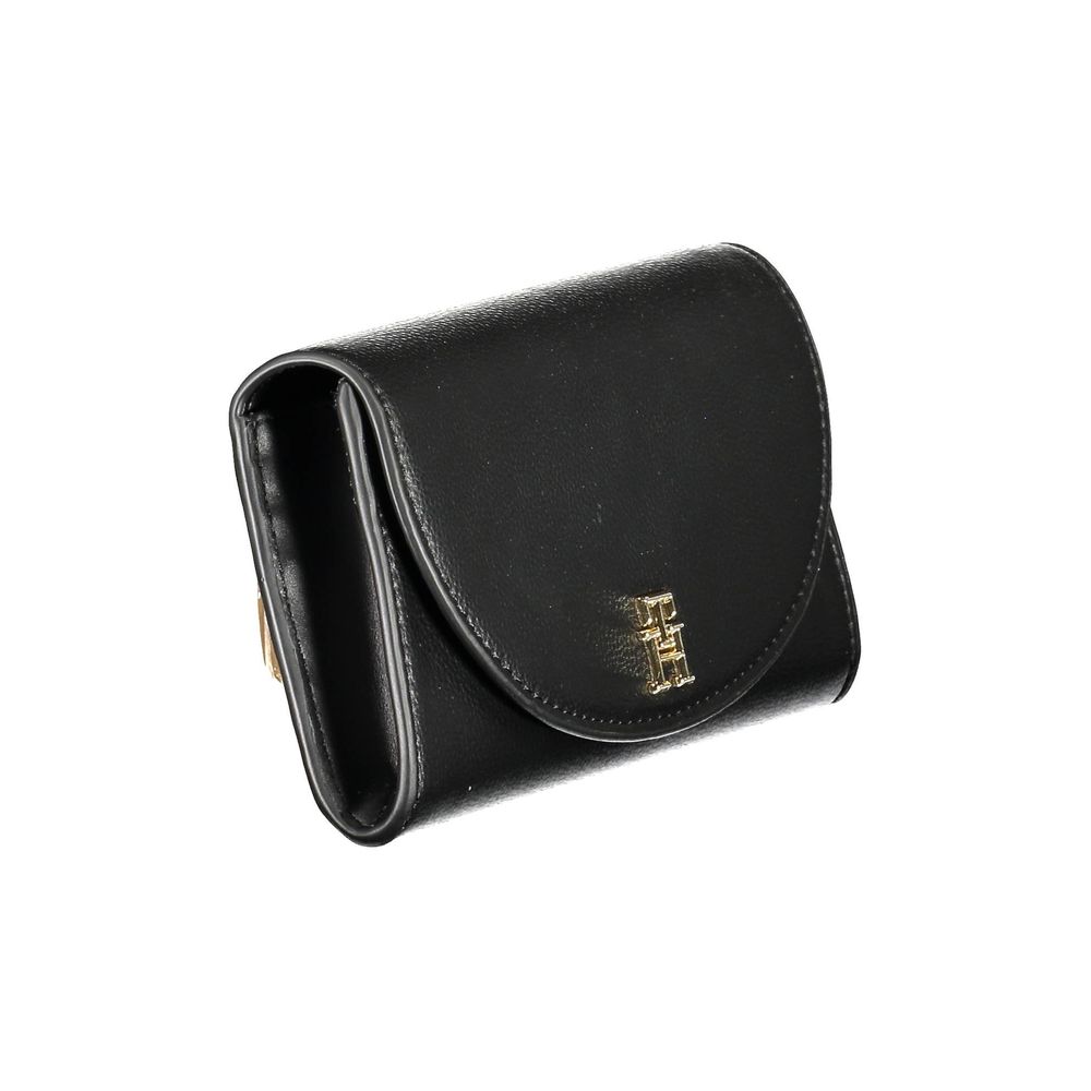 Tommy Hilfiger Black Polyethylene Wallet Tommy Hilfiger