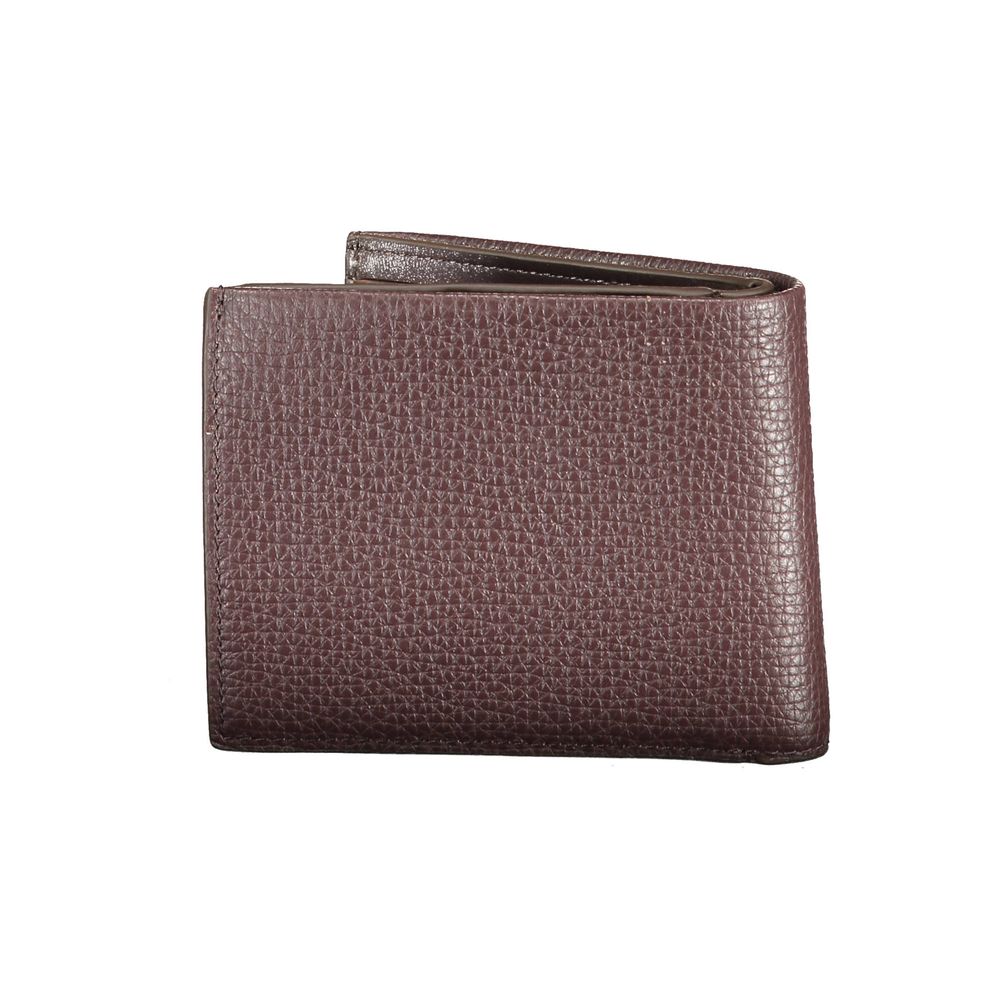 Calvin Klein Brown Leather Wallet Calvin Klein