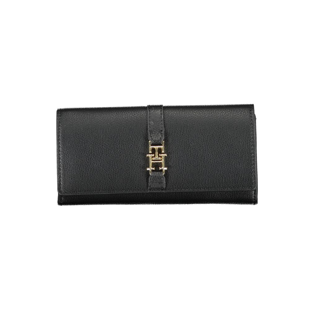 Tommy Hilfiger Black Polyethylene Wallet Tommy Hilfiger