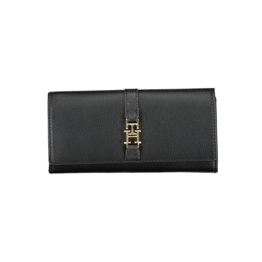 Tommy Hilfiger Black Polyethylene Wallet Tommy Hilfiger