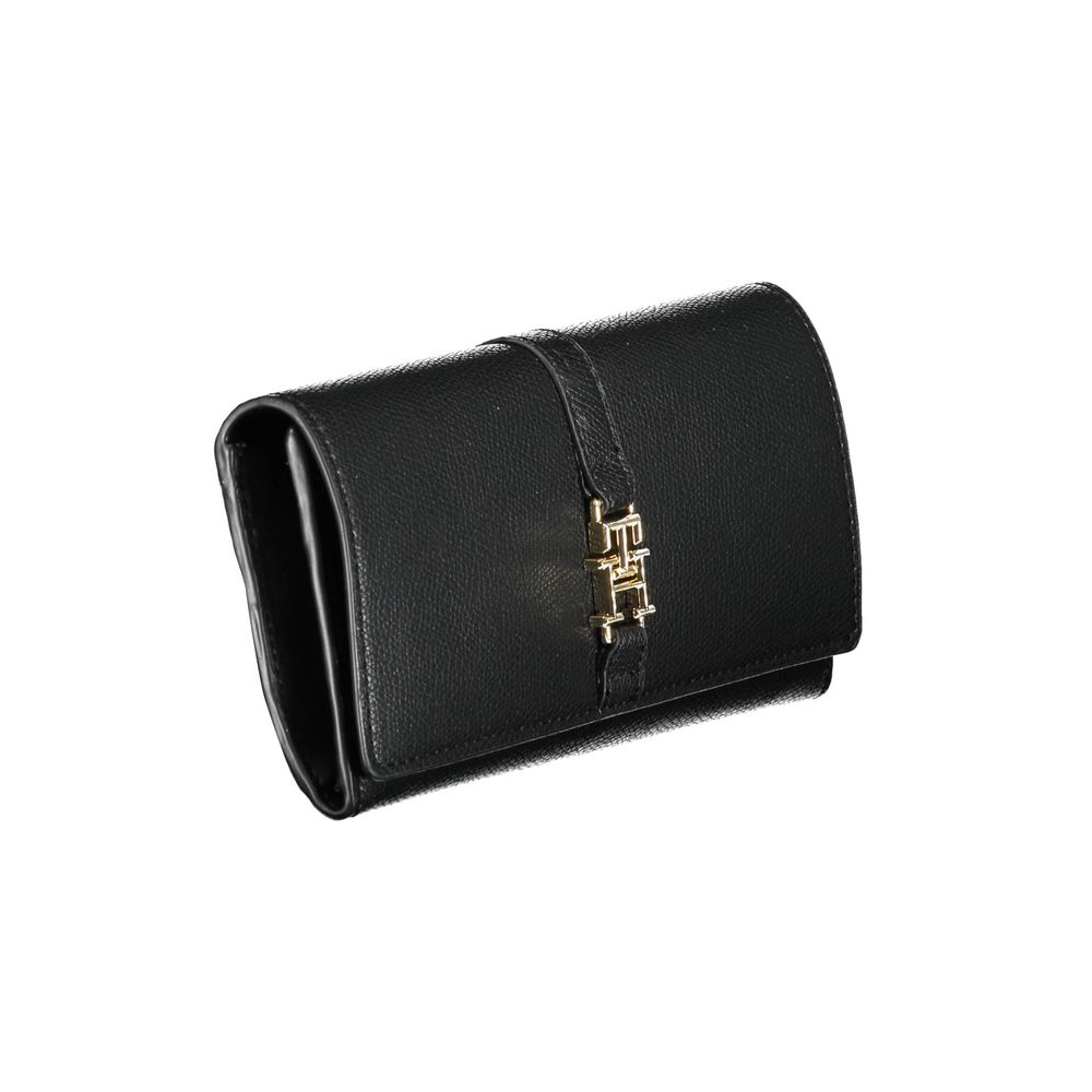 Tommy Hilfiger Black Polyethylene Wallet Tommy Hilfiger