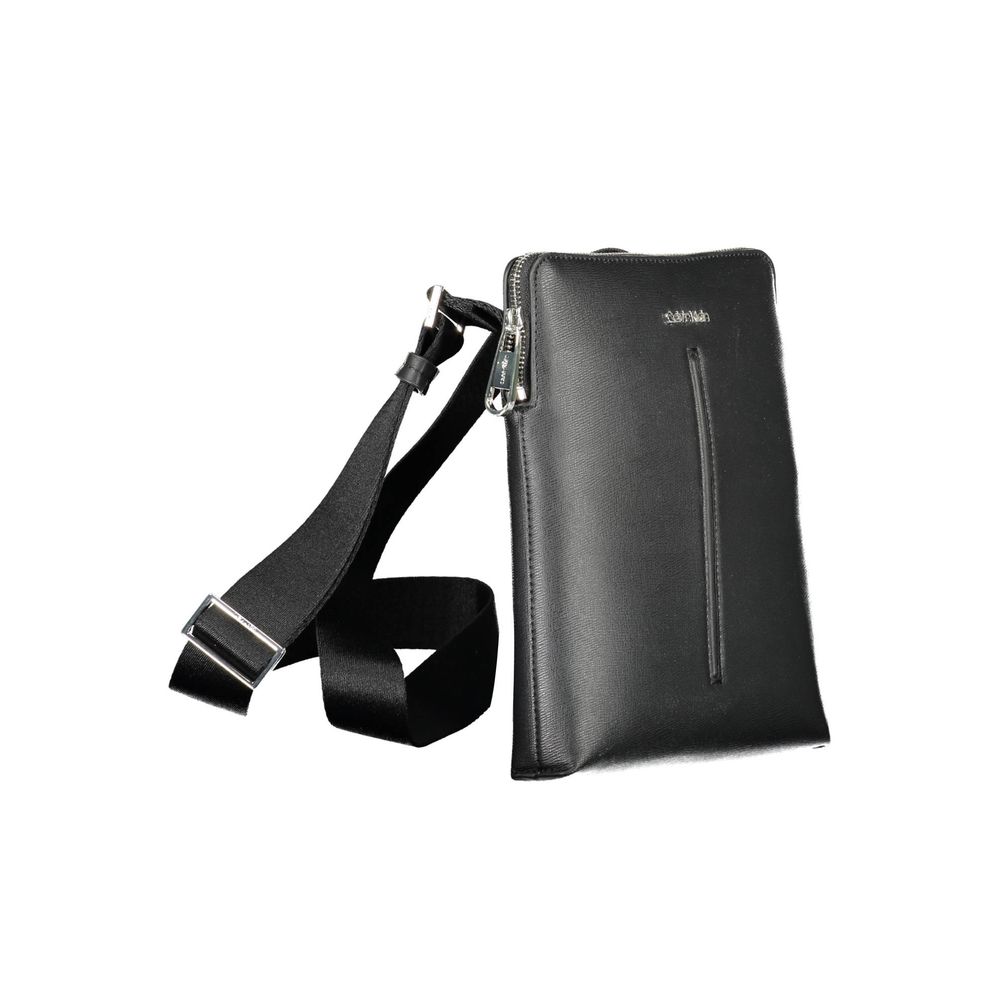 Calvin Klein Black Polyester Shoulder Bag Calvin Klein