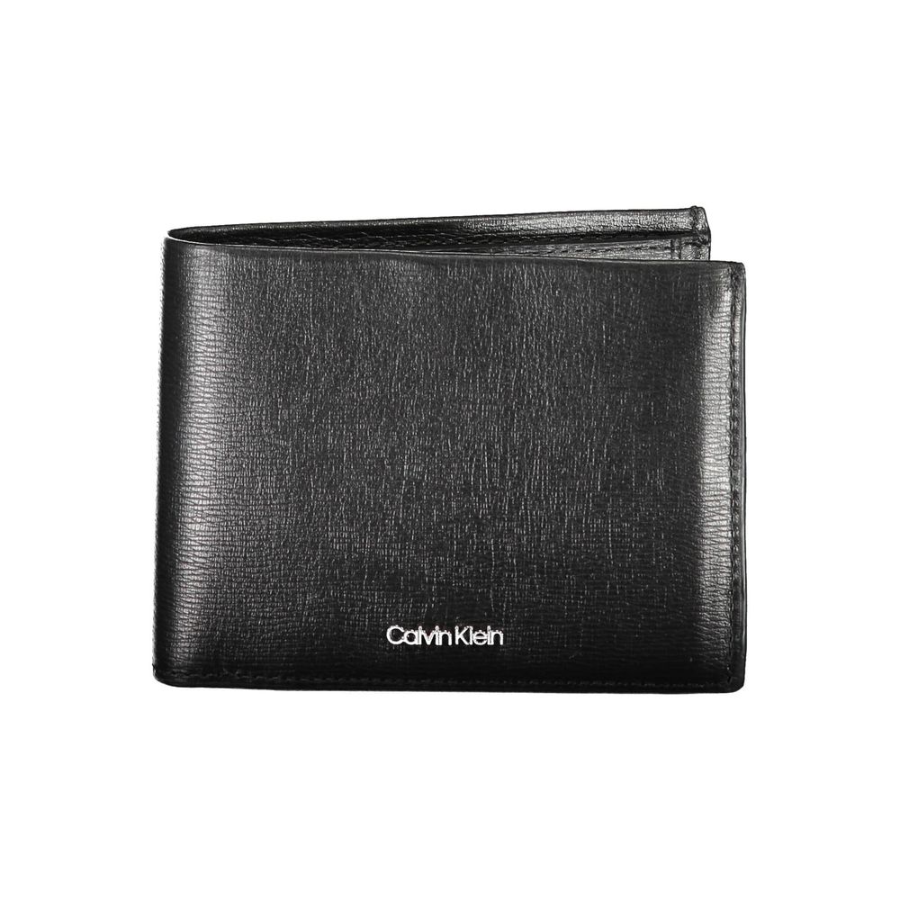 Calvin Klein Black Leather Wallet Calvin Klein