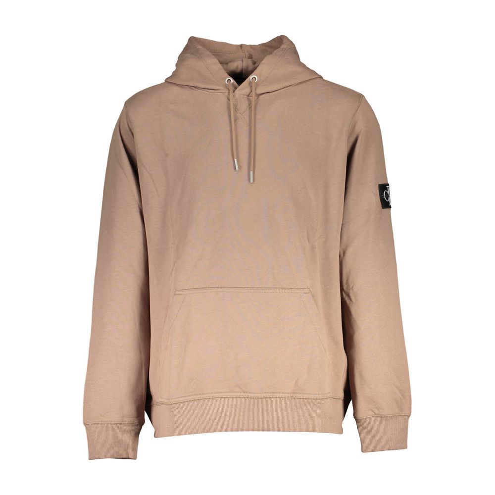 Calvin Klein Brown Cotton Men Sweater Calvin Klein