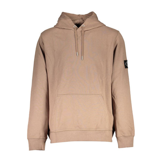 Calvin Klein Brown Cotton Men Sweater Calvin Klein