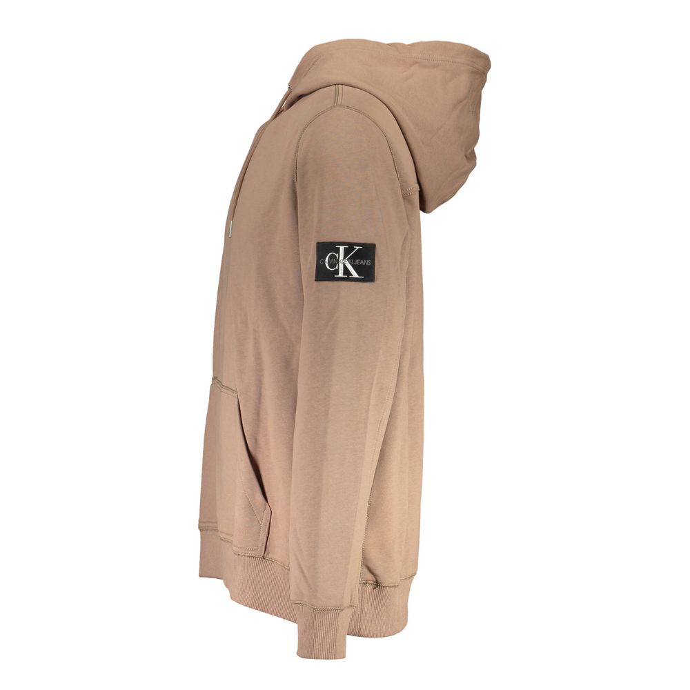Calvin Klein Brown Cotton Men Sweater Calvin Klein