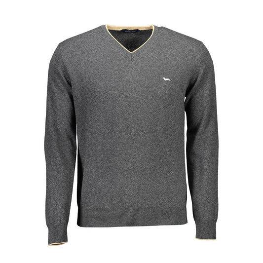 Harmont & Blaine Gray Wool Sweater Harmont & Blaine