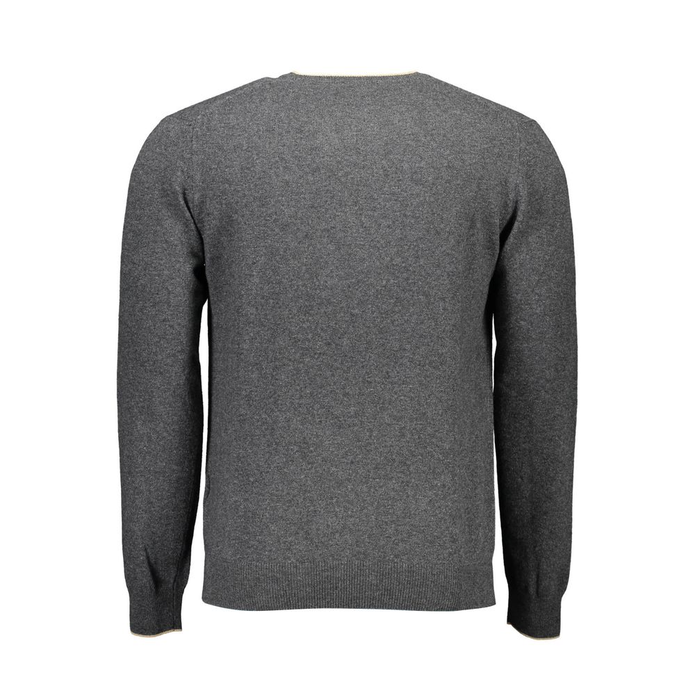 Harmont & Blaine Gray Wool Sweater Harmont & Blaine