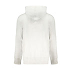 Calvin Klein Grigio cotton men's sweatshirt with round neckline and long sleeves, casual style for everyday wear.