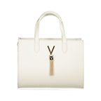 Mario Valentino Bianco Polyurethane Women Bag - Eljoys Fashion 