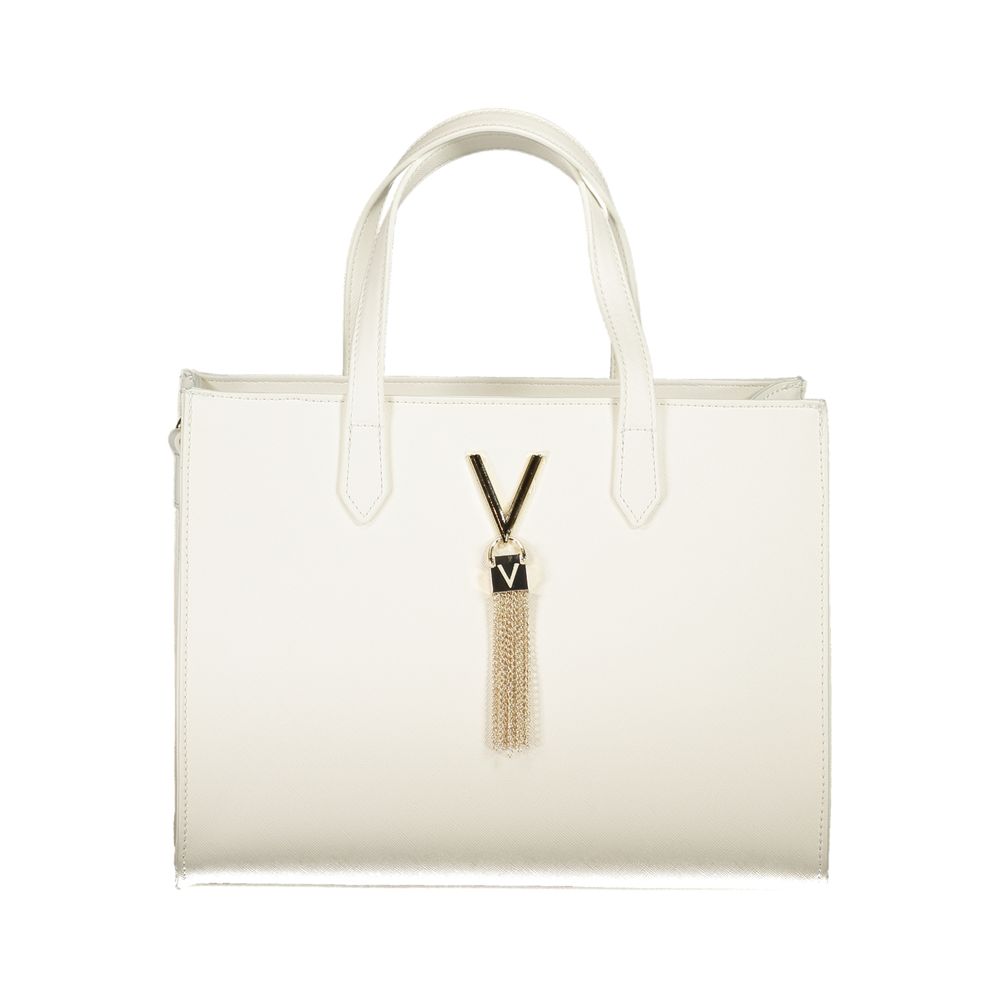 Mario Valentino Bianco Polyurethane Women Bag - Eljoys Fashion 