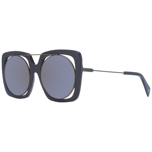 Yohji Yamamoto Brown Unisex Sunglass