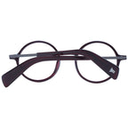 Yohji Yamamoto red acetate glasses frames with a sleek, modern design and bold color for stylish eyewear.