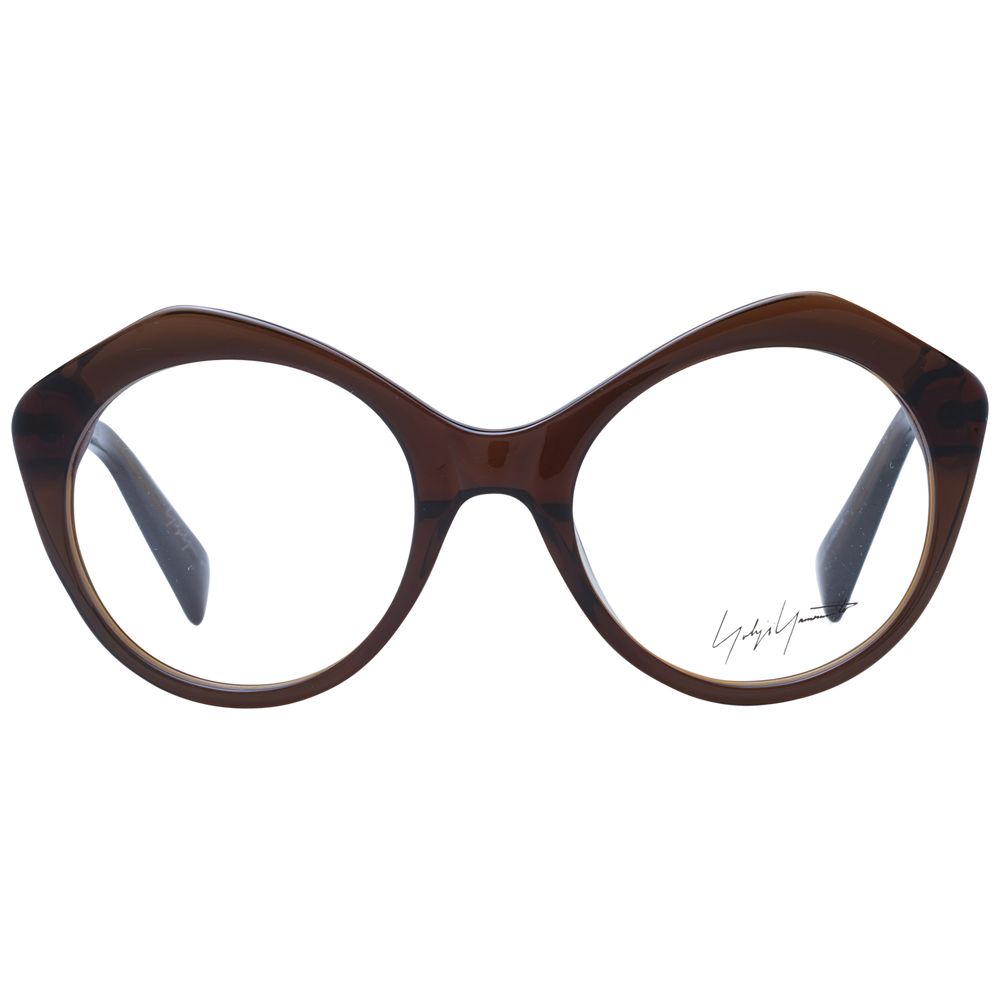 Yohji Yamamoto Brown Acetate Glasses Frames