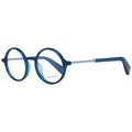 Yohji Yamamoto Blue Acetate Glasses Frames Yohji Yamamoto